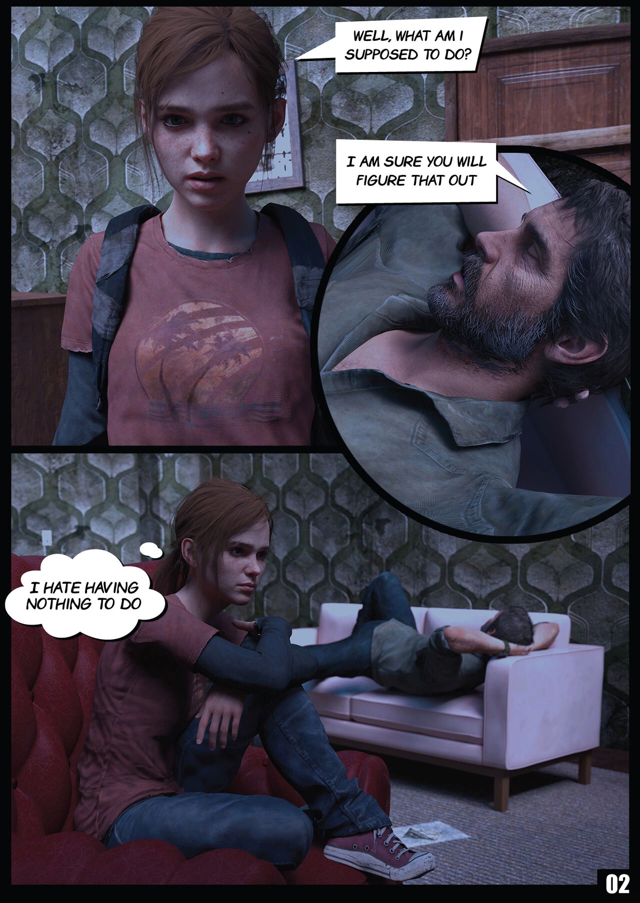 The Payback [The Last Of Us] - 2. Killing Time - Page 3
