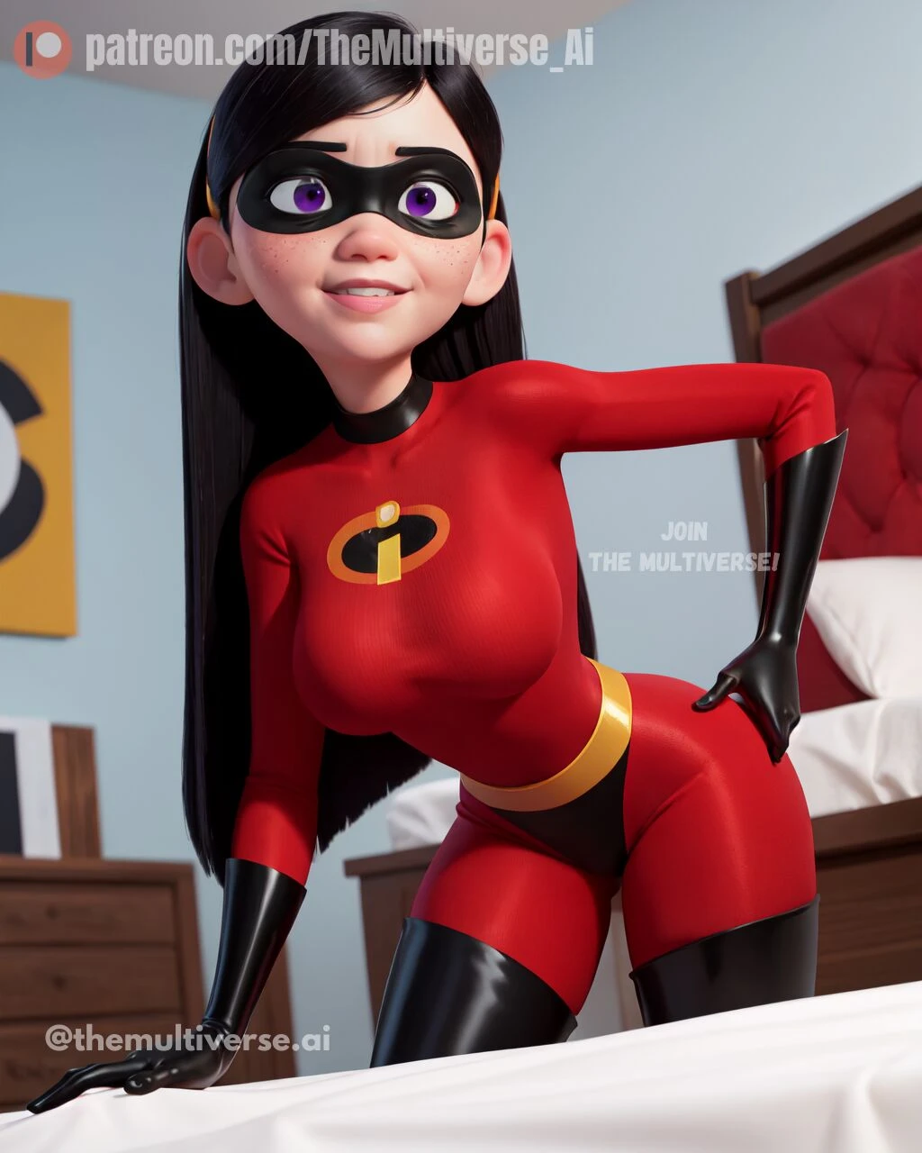 The Incestables [The Incredibles] - 3. Violet Parr Fuck - Page 2