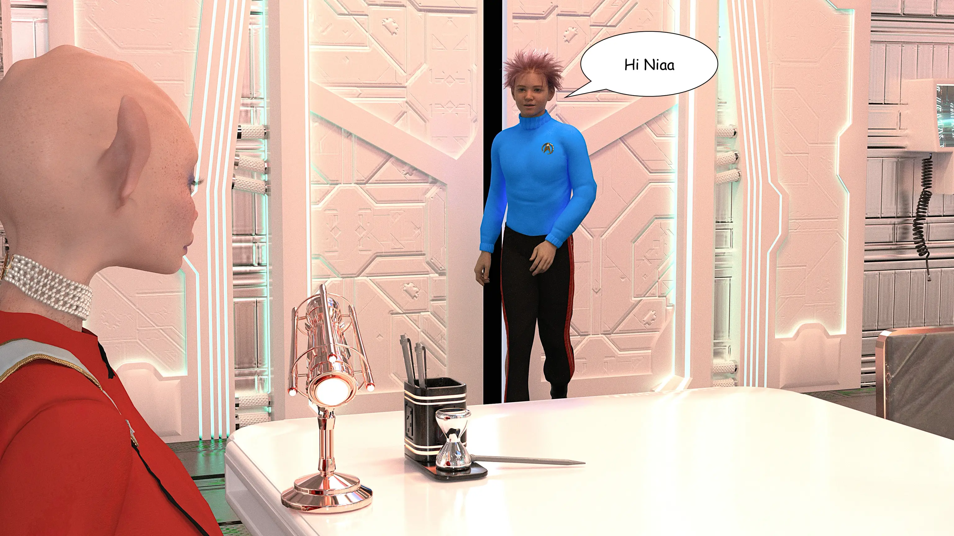 The Holodeck [VGer] - 1.2 . The Holodeck - Chapter 1 Part 2 - Page 3