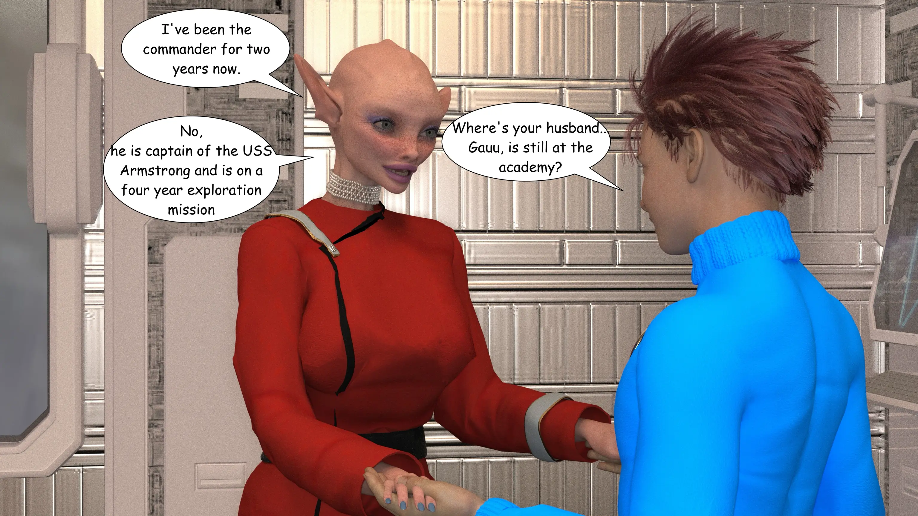 The Holodeck [VGer] - 1.2 . The Holodeck - Chapter 1 Part 2 - Page 6