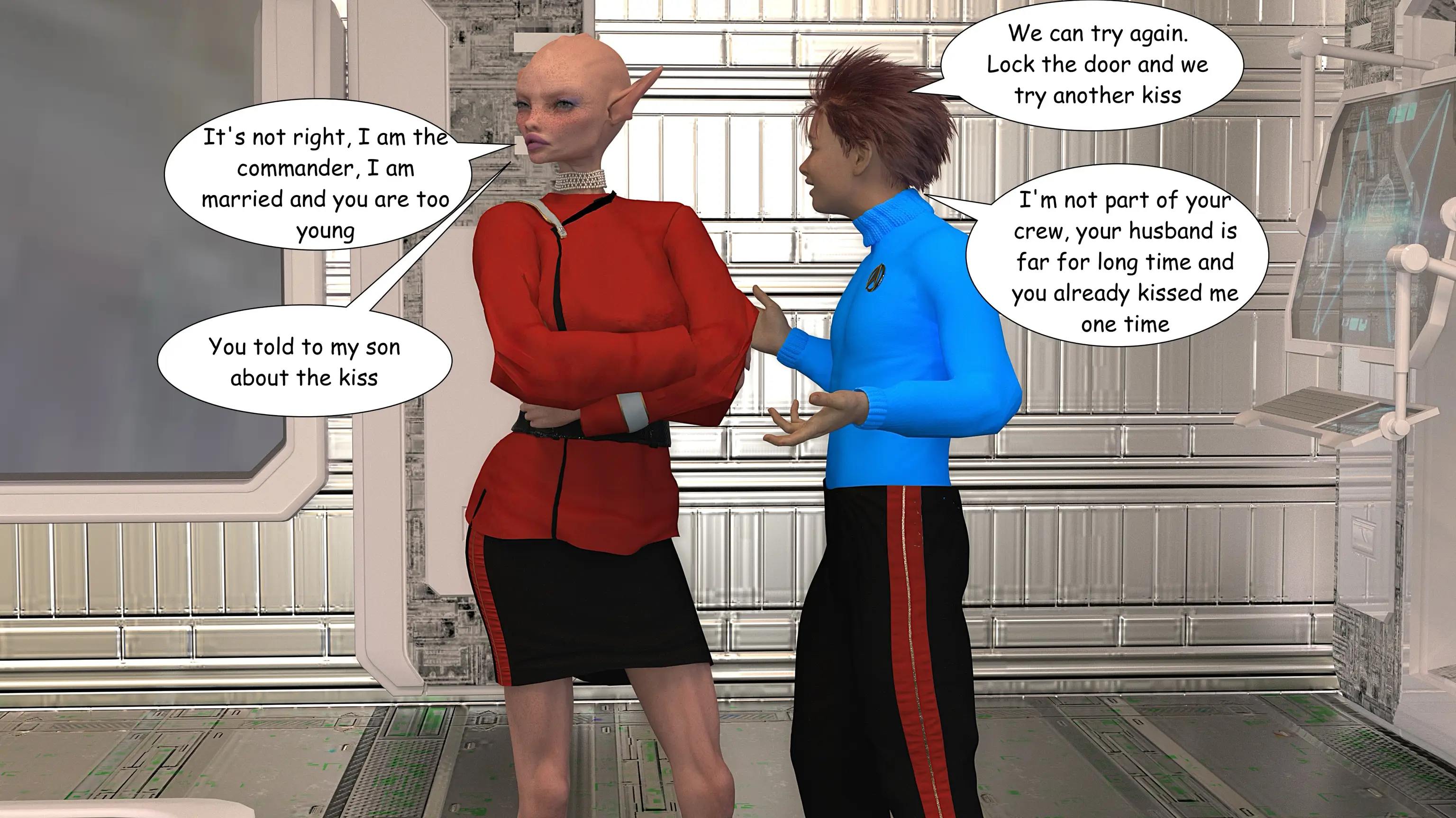 The Holodeck [VGer] - 1.2 . The Holodeck - Chapter 1 Part 2 - Page 9
