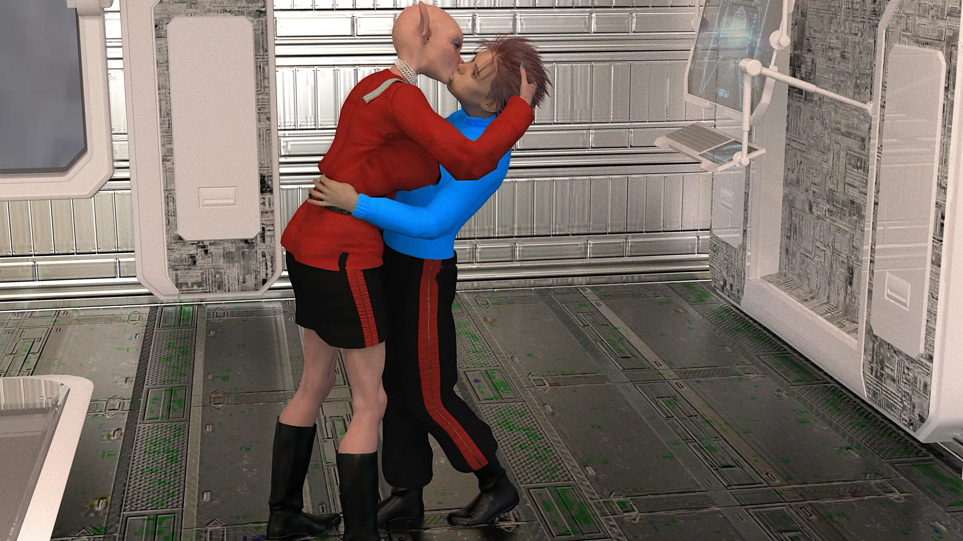The Holodeck [VGer] - 1.2 . The Holodeck - Chapter 1 Part 2 - Page 13
