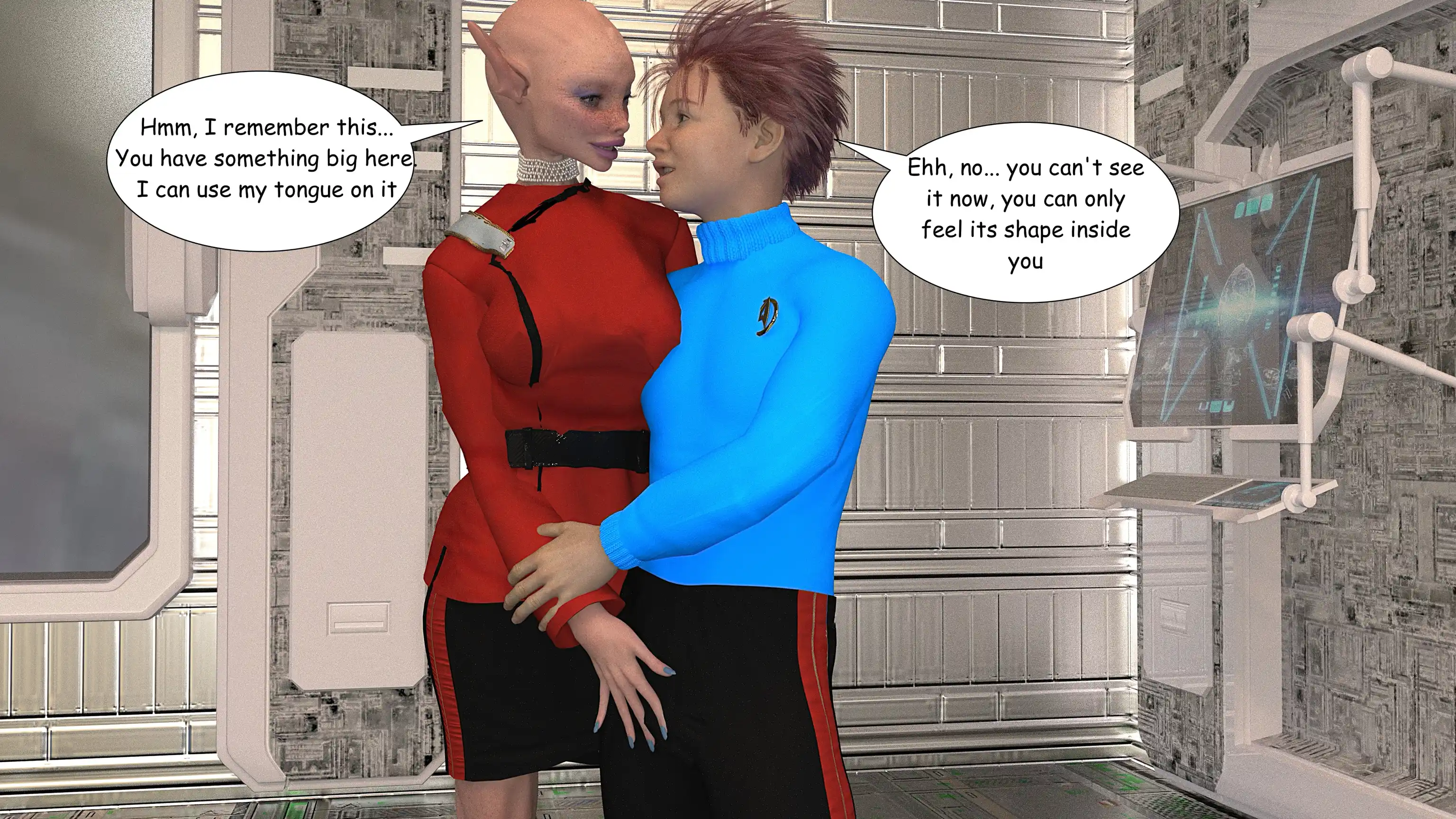 The Holodeck [VGer] - 1.2 . The Holodeck - Chapter 1 Part 2 - Page 15