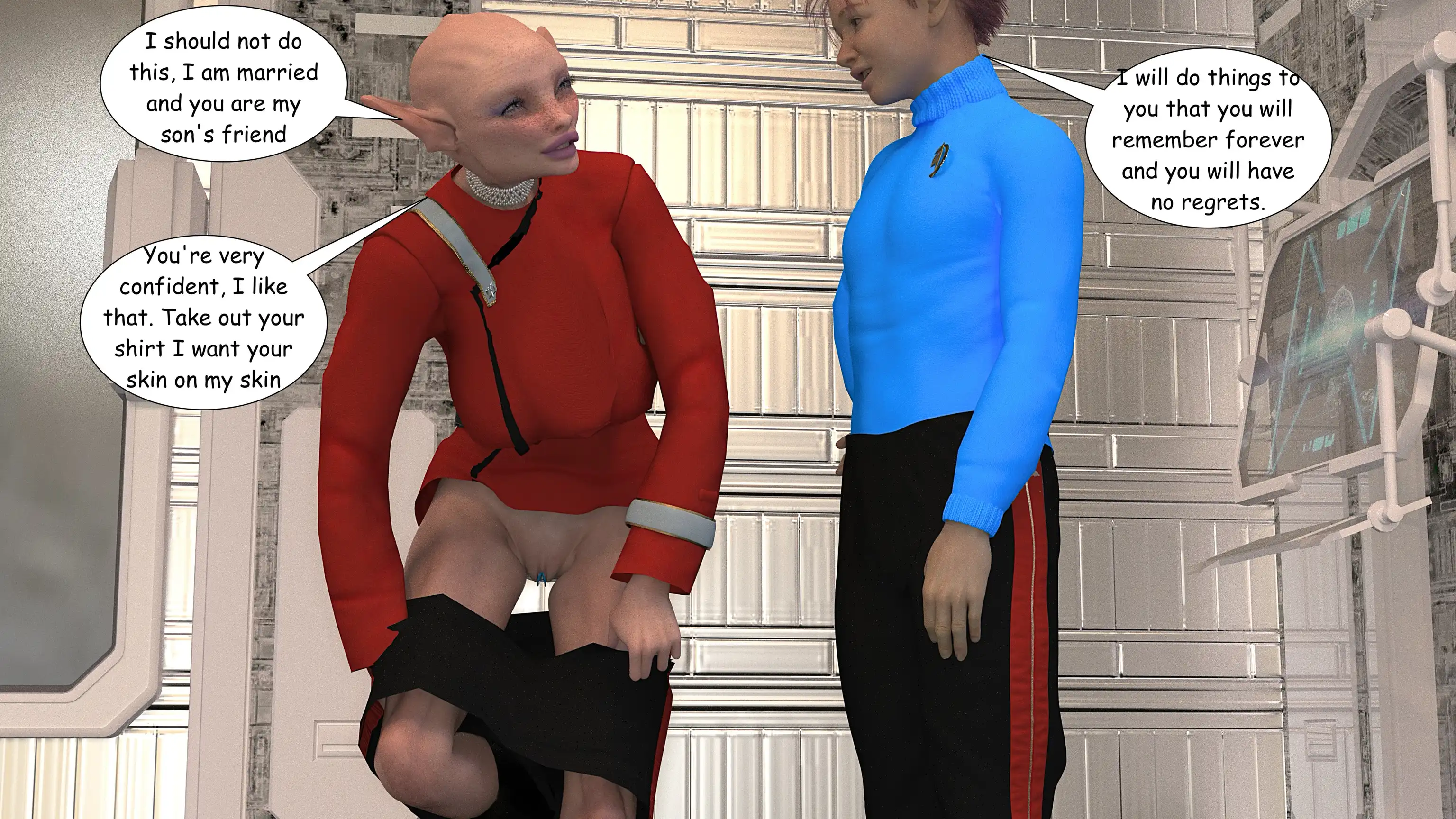 The Holodeck [VGer] - 1.2 . The Holodeck - Chapter 1 Part 2 - Page 17