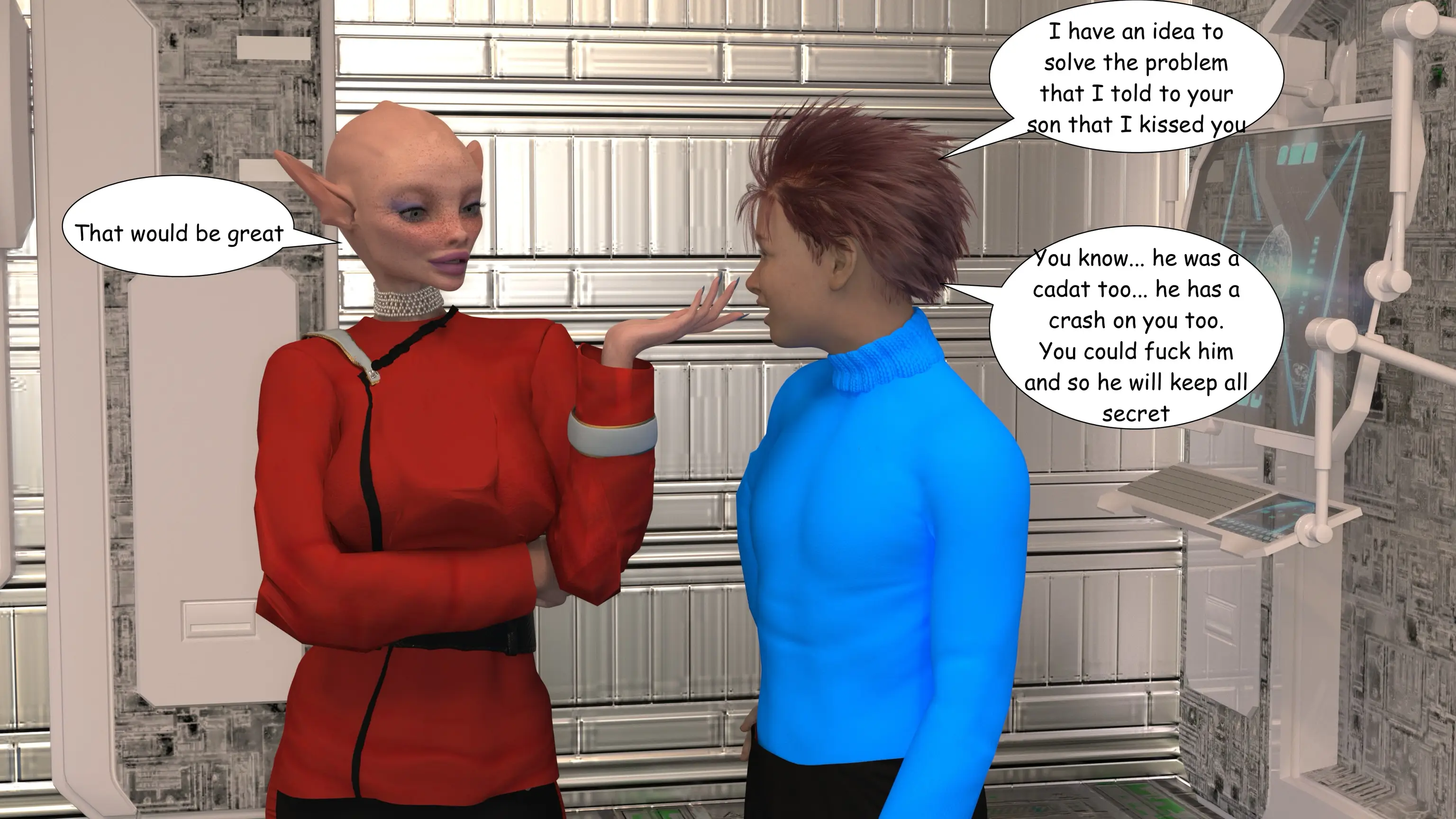 The Holodeck [VGer] - 1.2 . The Holodeck - Chapter 1 Part 2 - Page 54