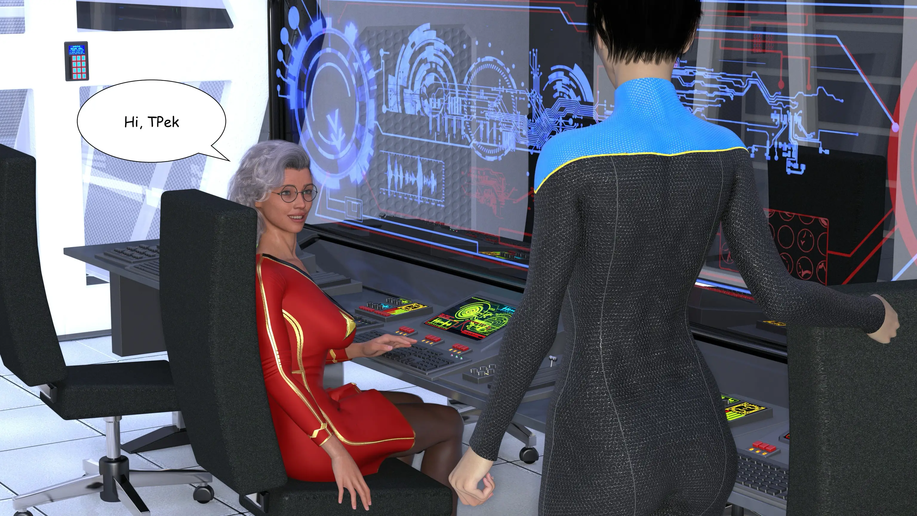 The Holodeck [VGer] - 1.2 . The Holodeck - Chapter 1 Part 2 - Page 57