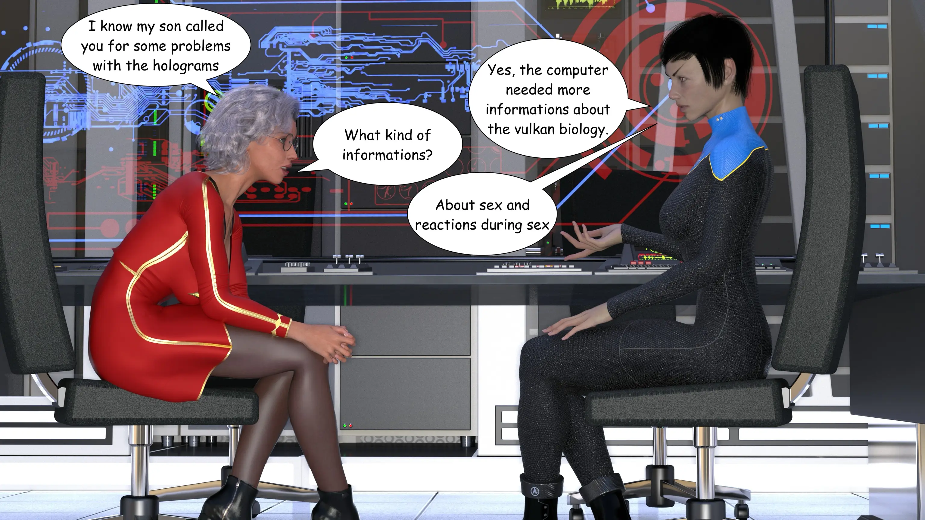 The Holodeck [VGer] - 1.2 . The Holodeck - Chapter 1 Part 2 - Page 58