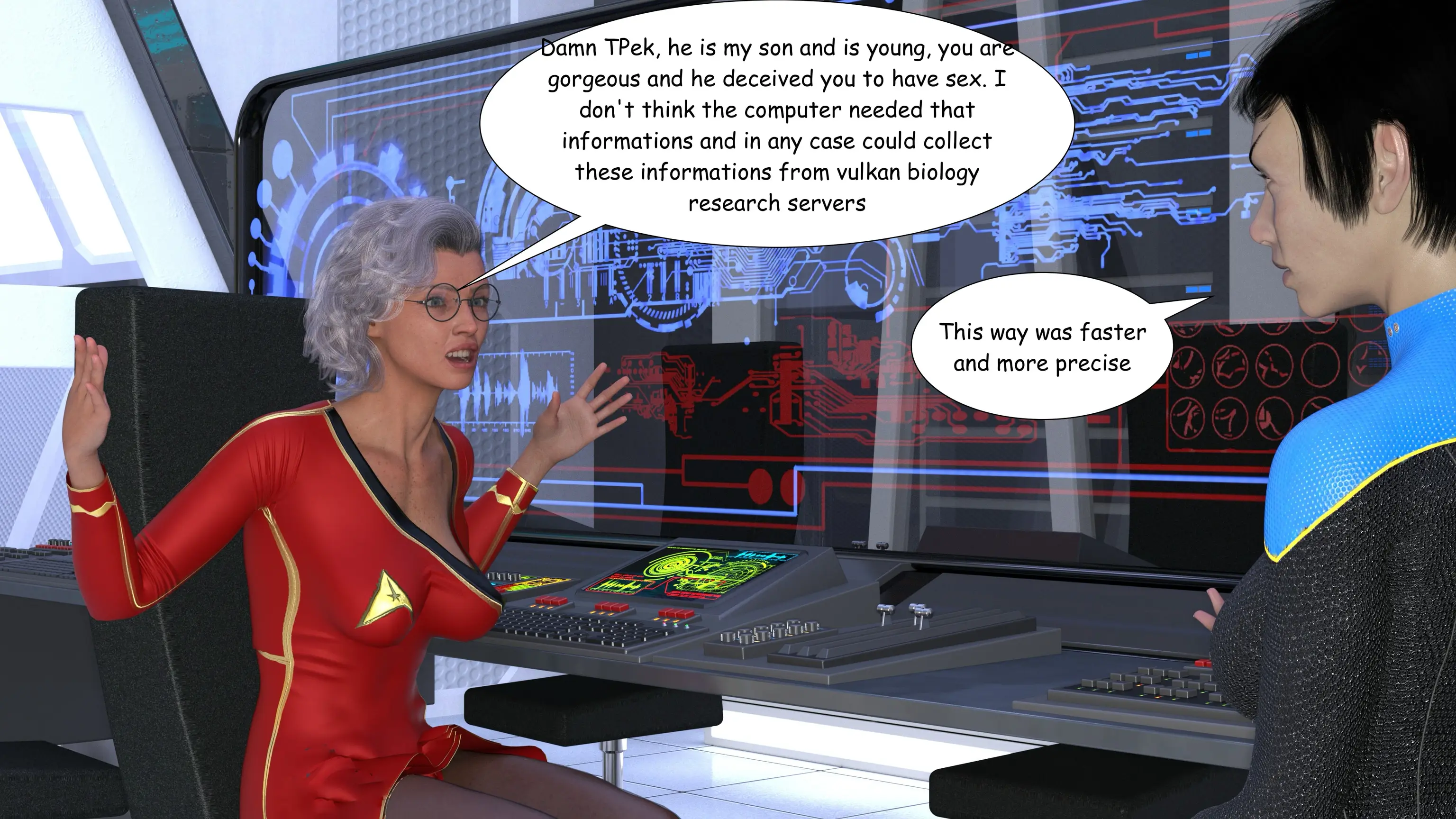 The Holodeck [VGer] - 1.2 . The Holodeck - Chapter 1 Part 2 - Page 61