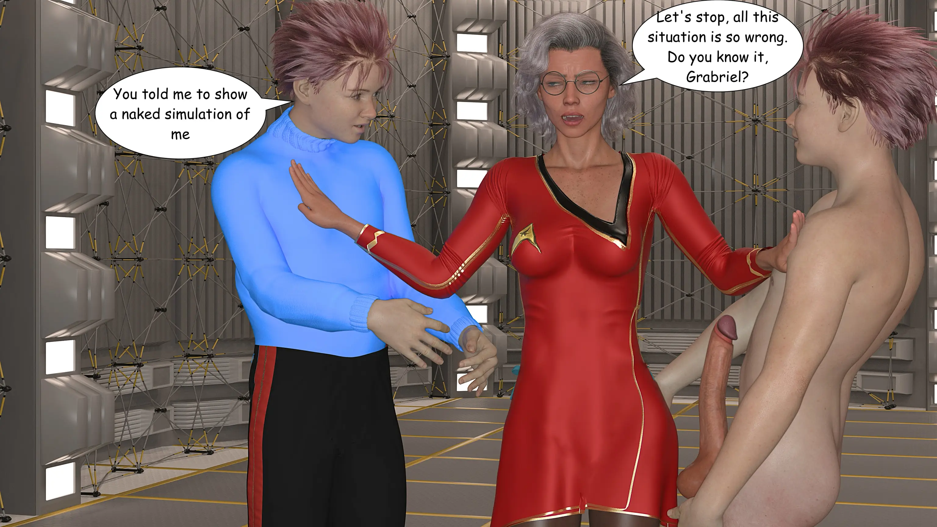 The Holodeck [VGer] - 1.2 . The Holodeck - Chapter 1 Part 2 - Page 83