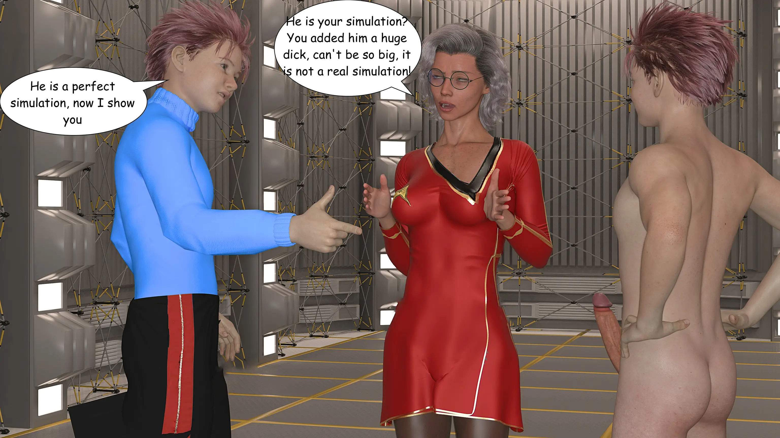 The Holodeck [VGer] - 1.2 . The Holodeck - Chapter 1 Part 2 - Page 84