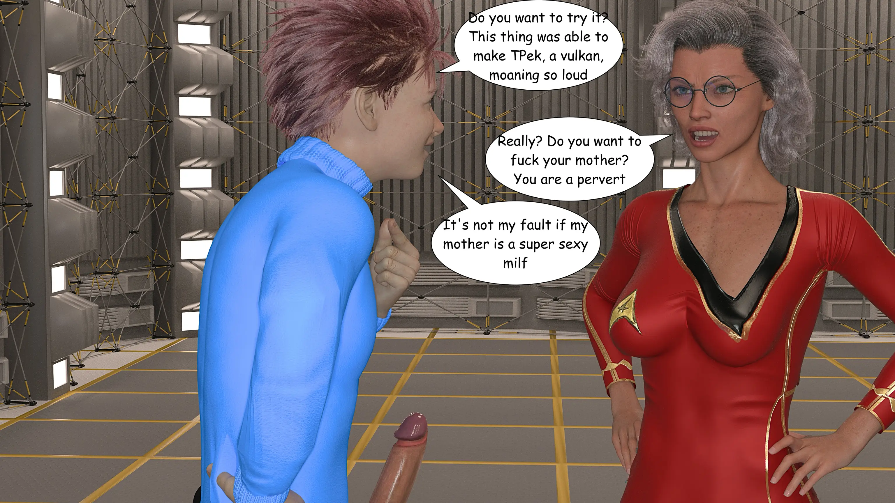 The Holodeck [VGer] - 1.2 . The Holodeck - Chapter 1 Part 2 - Page 86