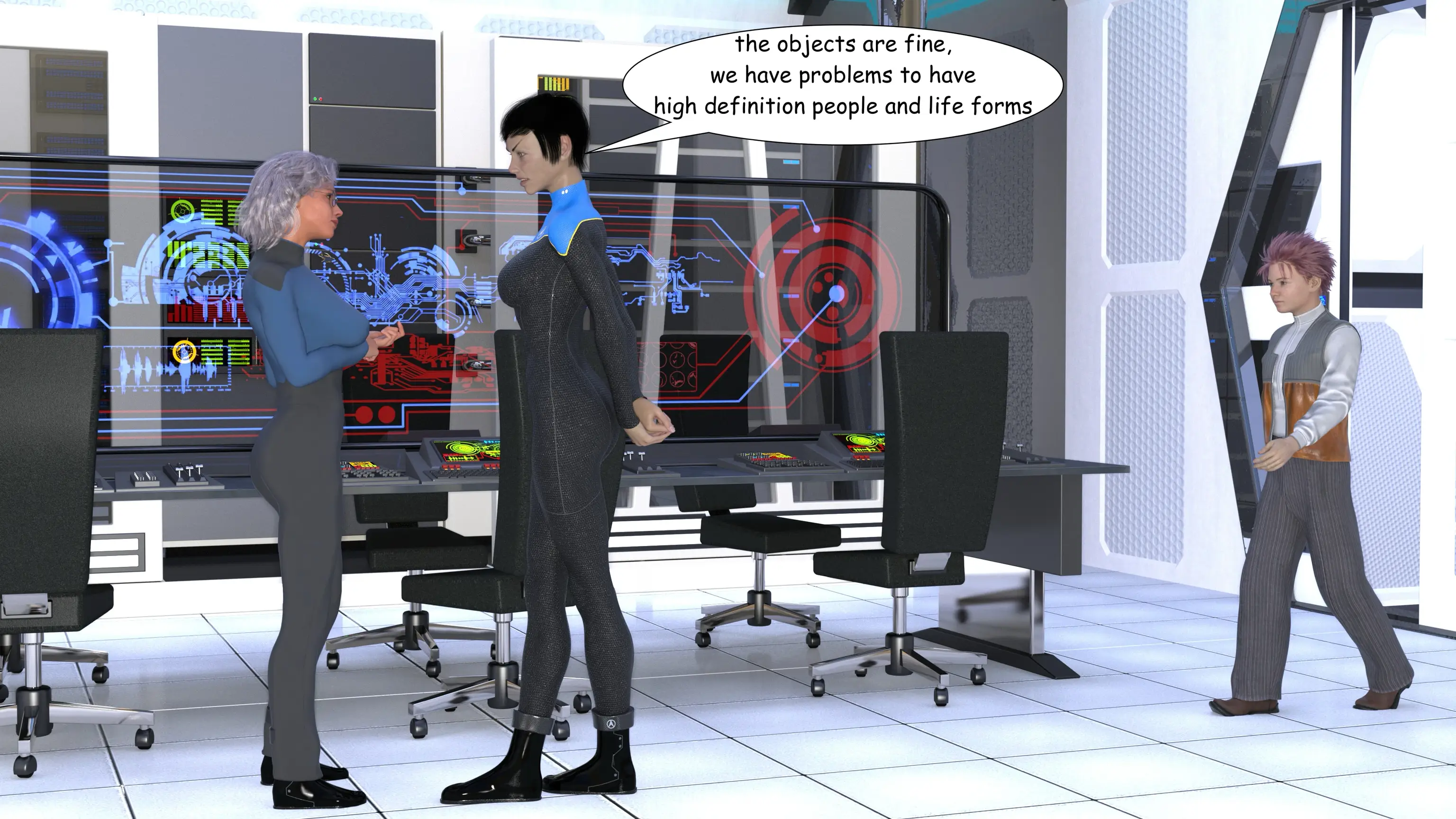 The Holodeck [VGer] - 1 . The Holodeck - Chapter 1 - Page 3