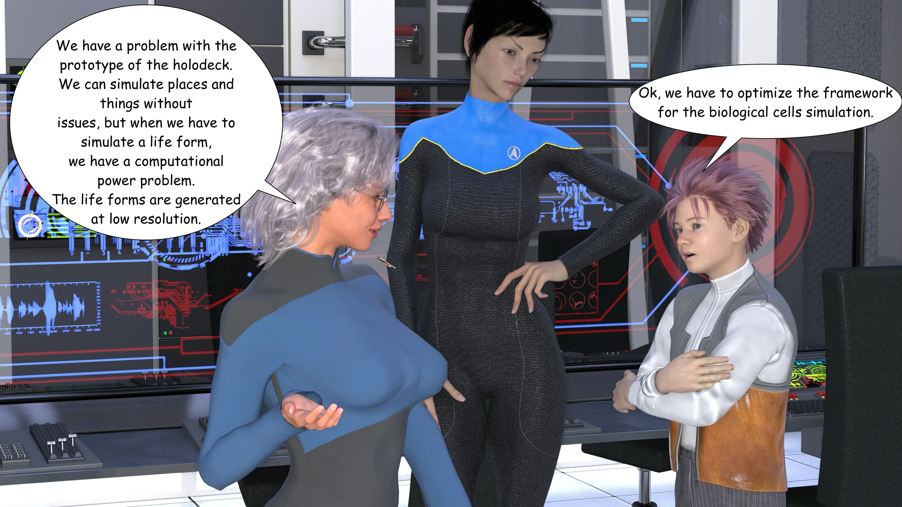 The Holodeck [VGer] - 1 . The Holodeck - Chapter 1 - Page 5