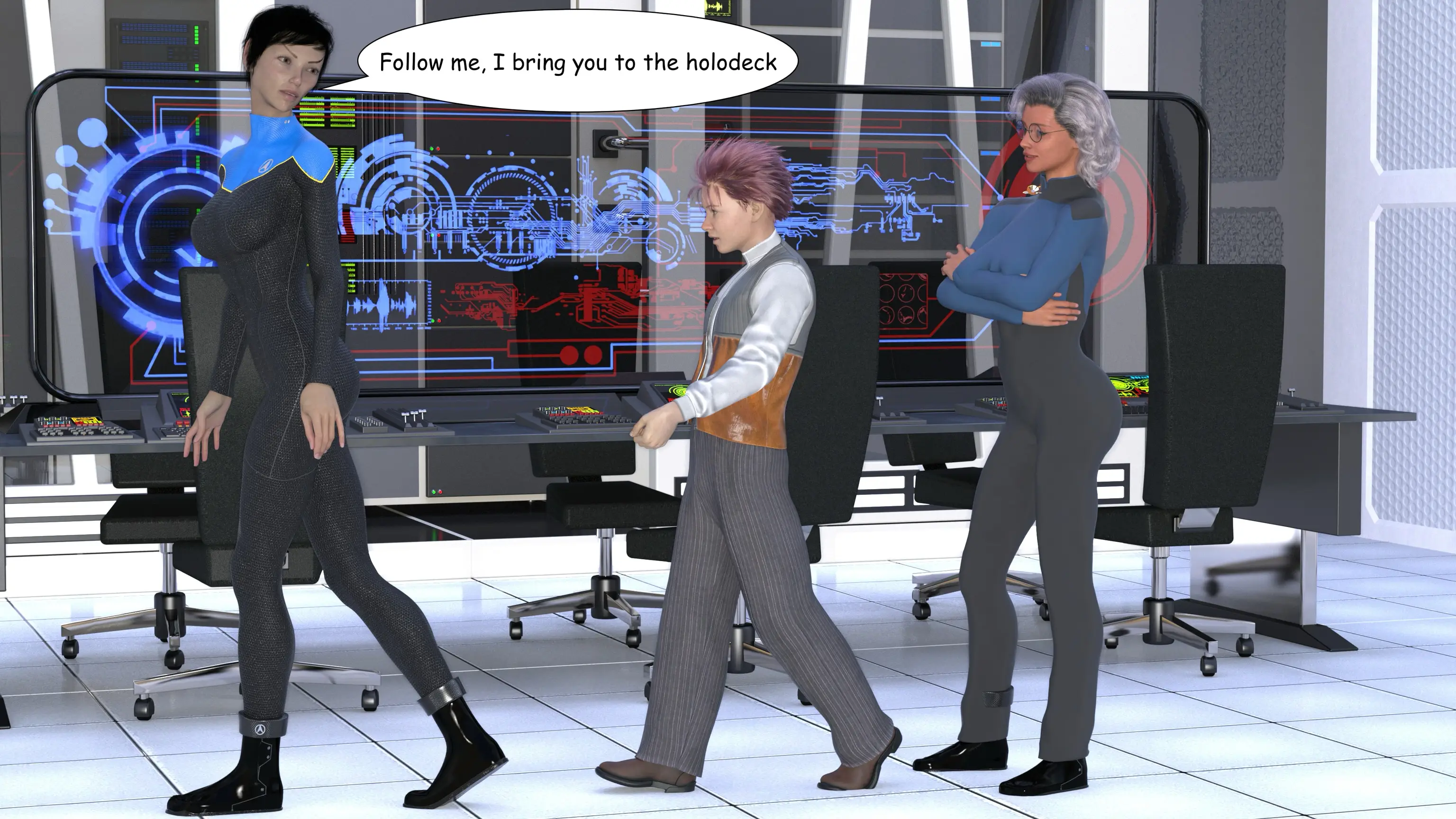 The Holodeck [VGer] - 1 . The Holodeck - Chapter 1 - Page 6