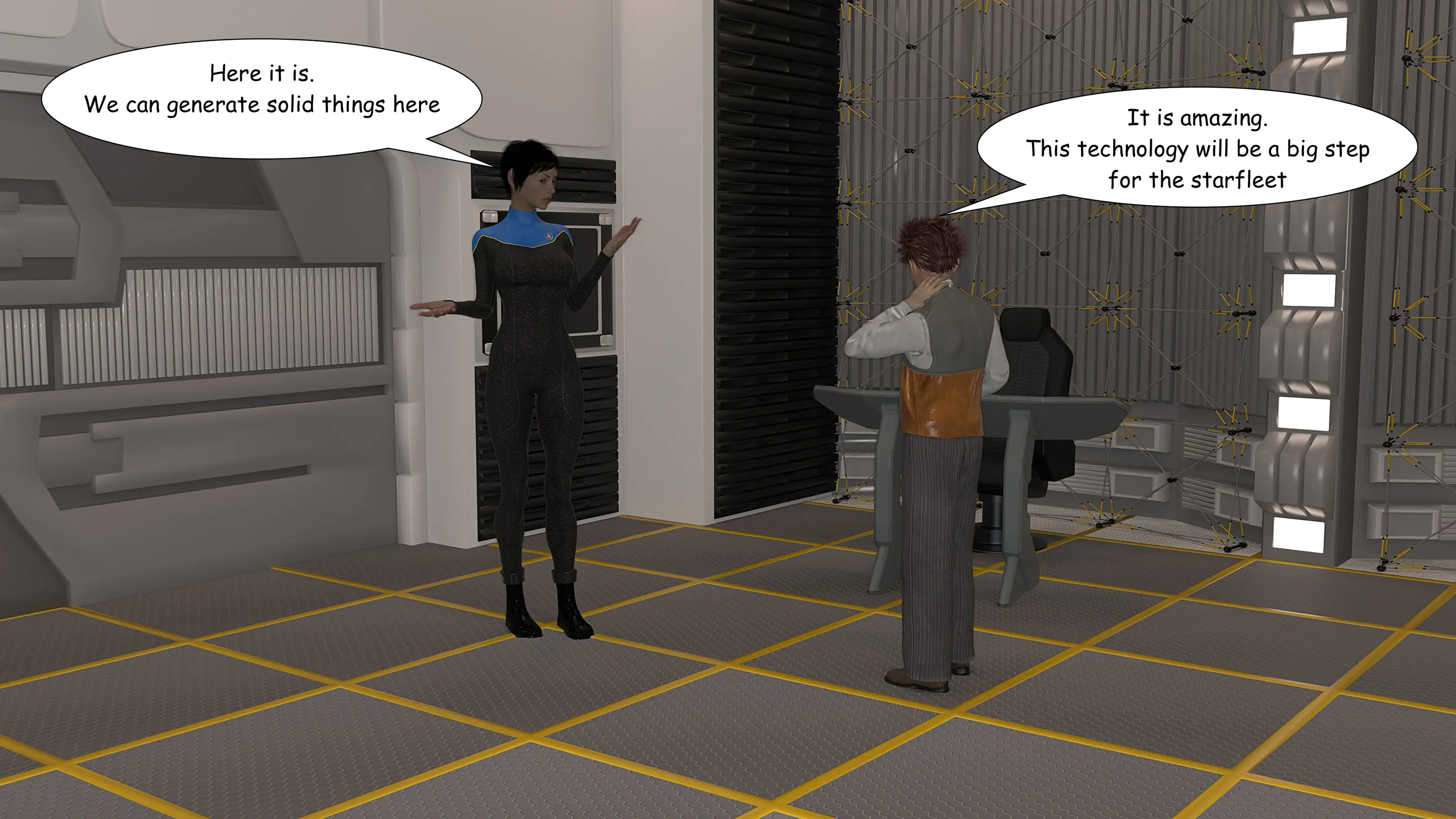 The Holodeck [VGer] - 1 . The Holodeck - Chapter 1 - Page 7
