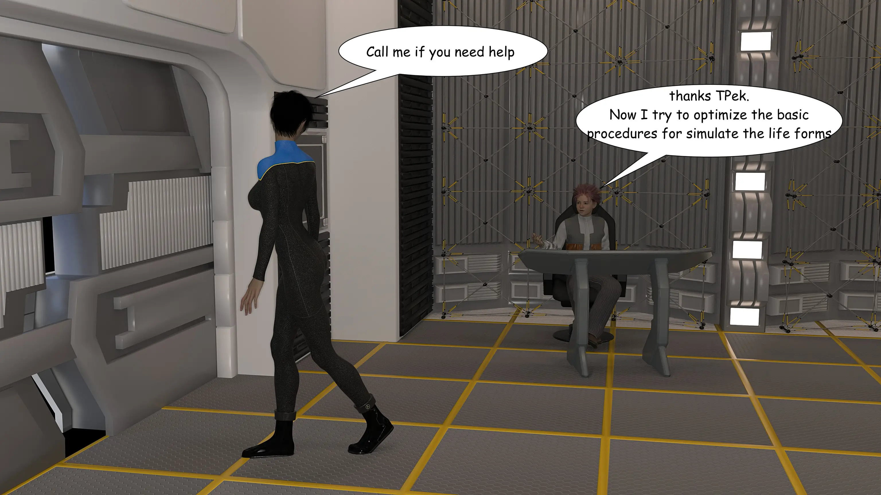 The Holodeck [VGer] - 1 . The Holodeck - Chapter 1 - Page 8