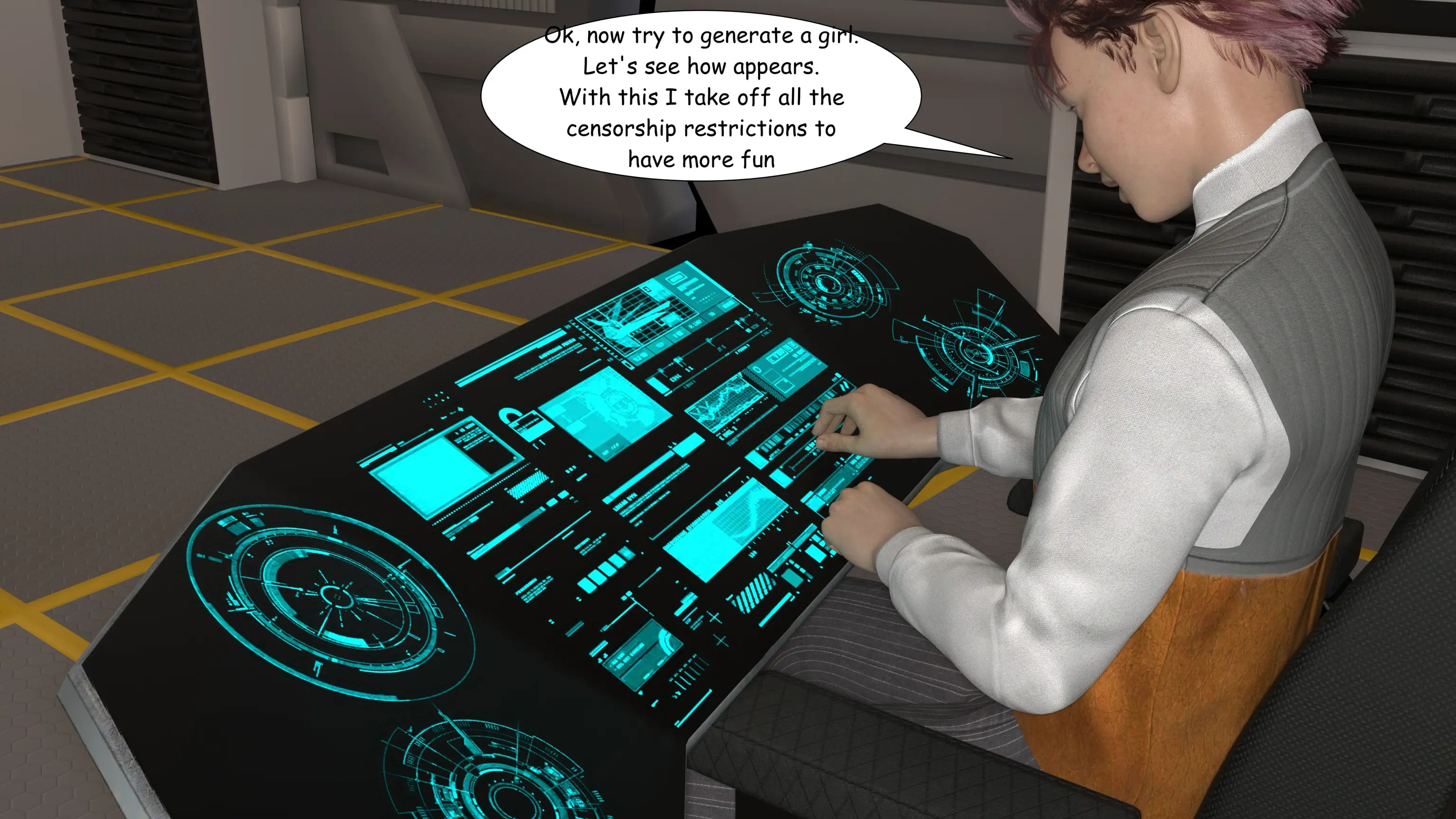 The Holodeck [VGer] - 1 . The Holodeck - Chapter 1 - Page 9