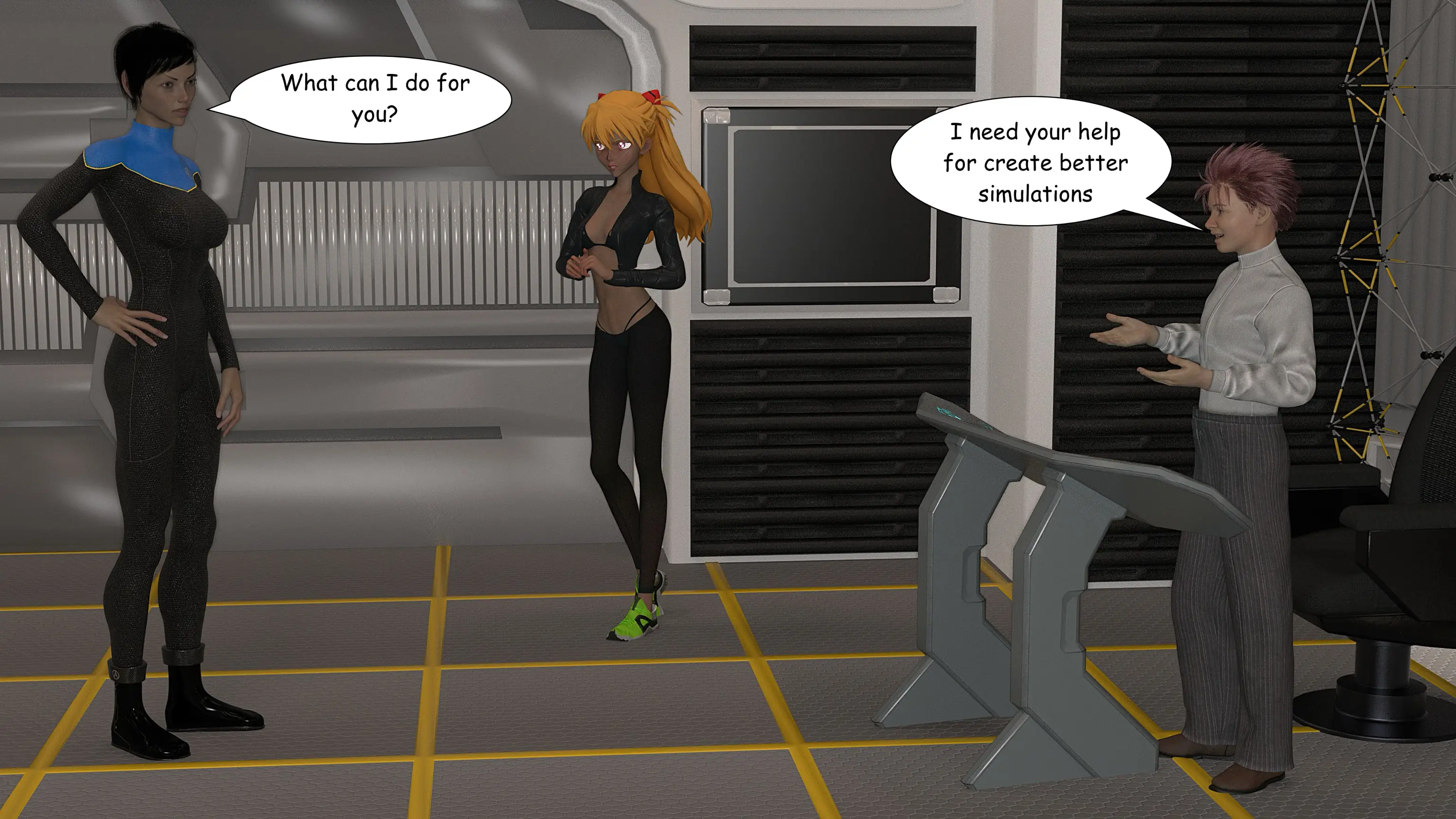 The Holodeck [VGer] - 1 . The Holodeck - Chapter 1 - Page 44