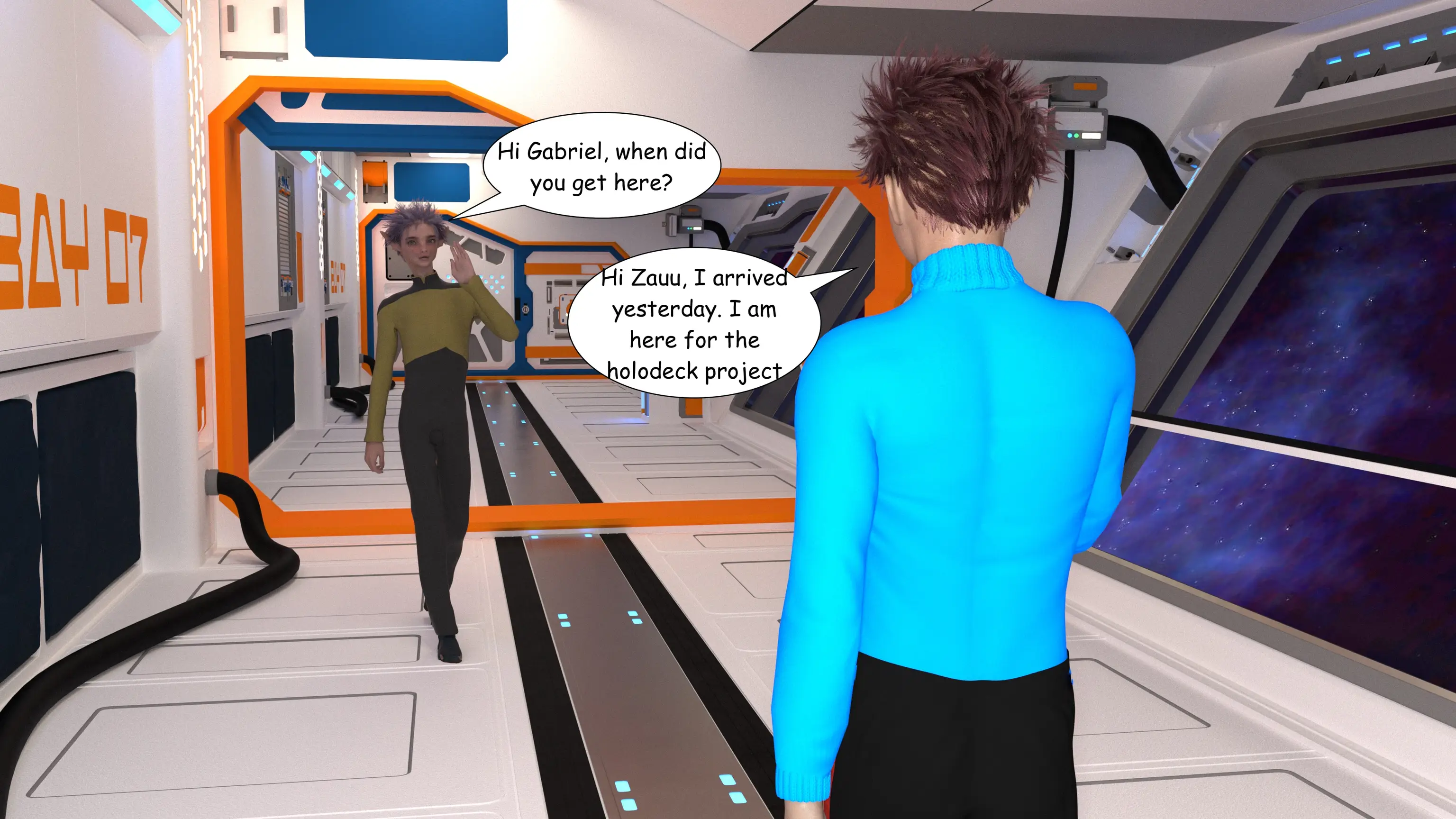 The Holodeck [VGer] - 1 . The Holodeck - Chapter 1 - Page 89