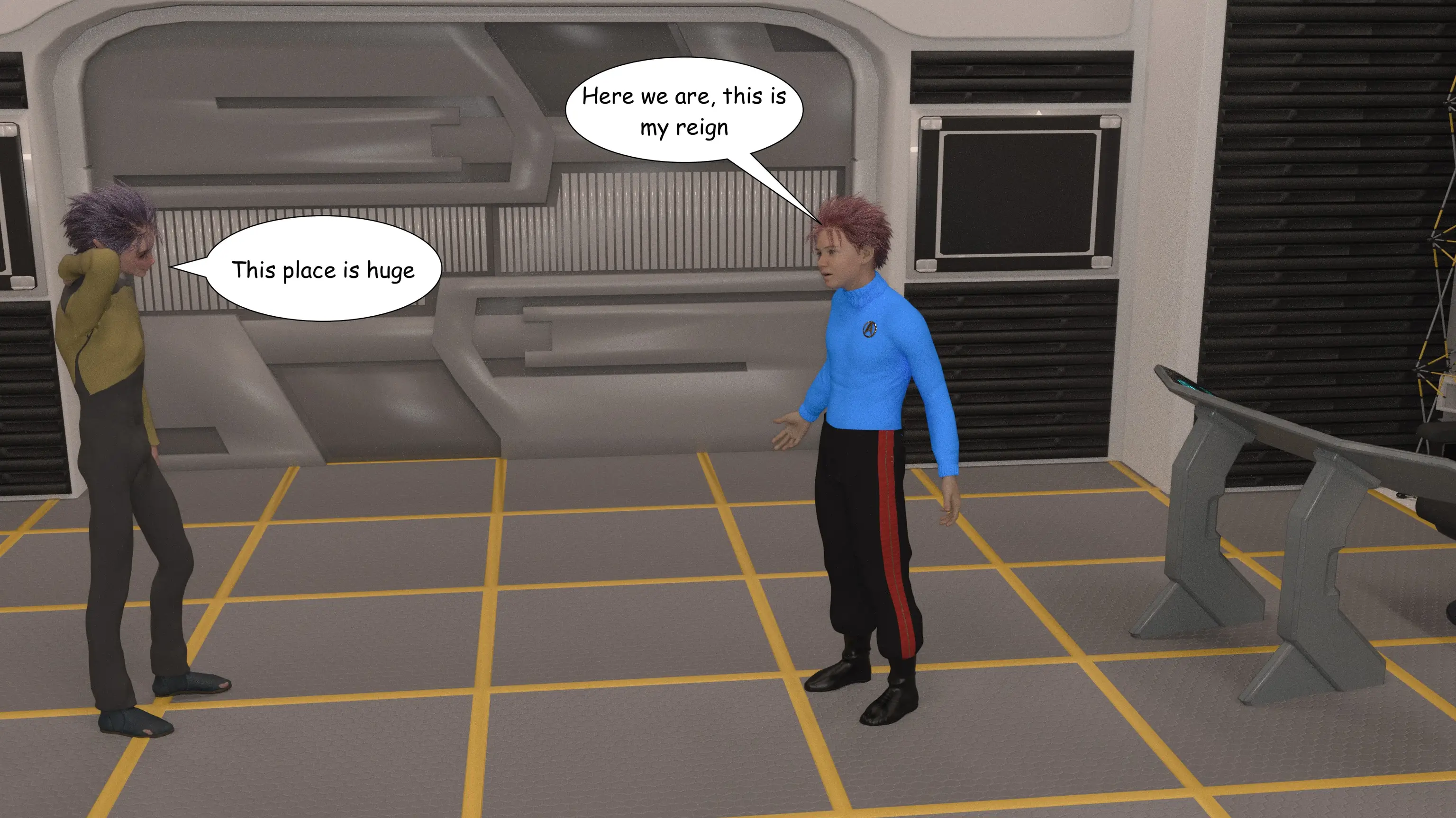 The Holodeck [VGer] - 1 . The Holodeck - Chapter 1 - Page 92
