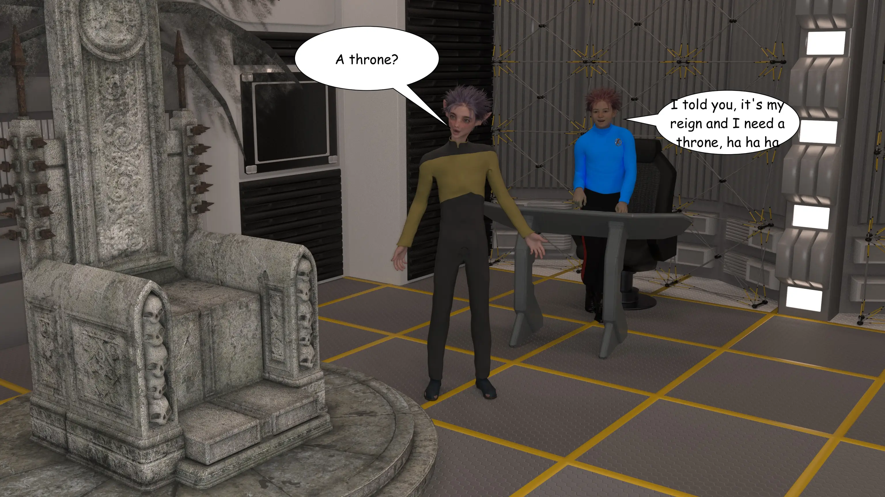 The Holodeck [VGer] - 1 . The Holodeck - Chapter 1 - Page 93