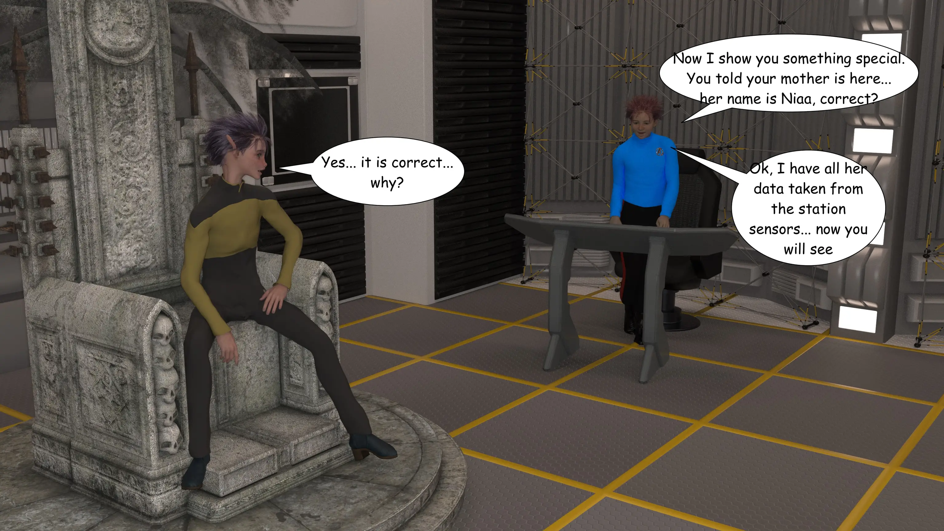 The Holodeck [VGer] - 1 . The Holodeck - Chapter 1 - Page 94