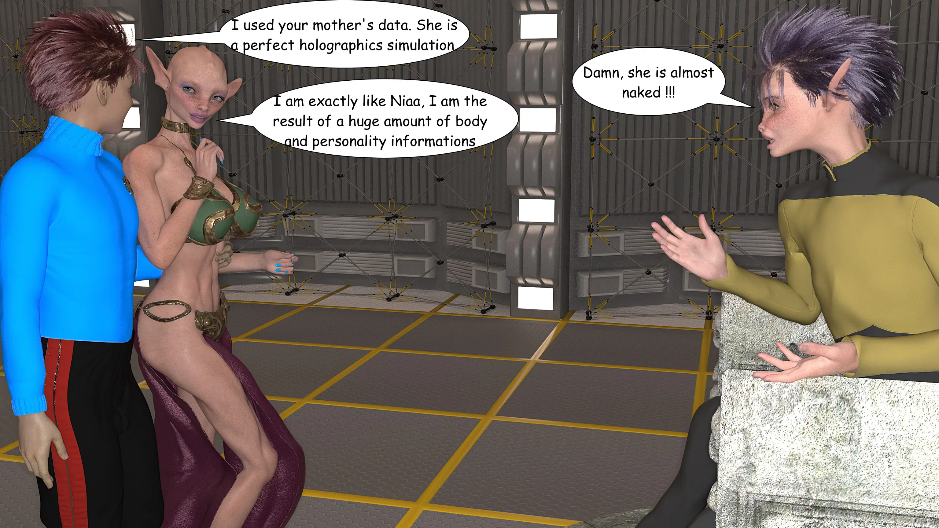 The Holodeck [VGer] - 1 . The Holodeck - Chapter 1 - Page 96
