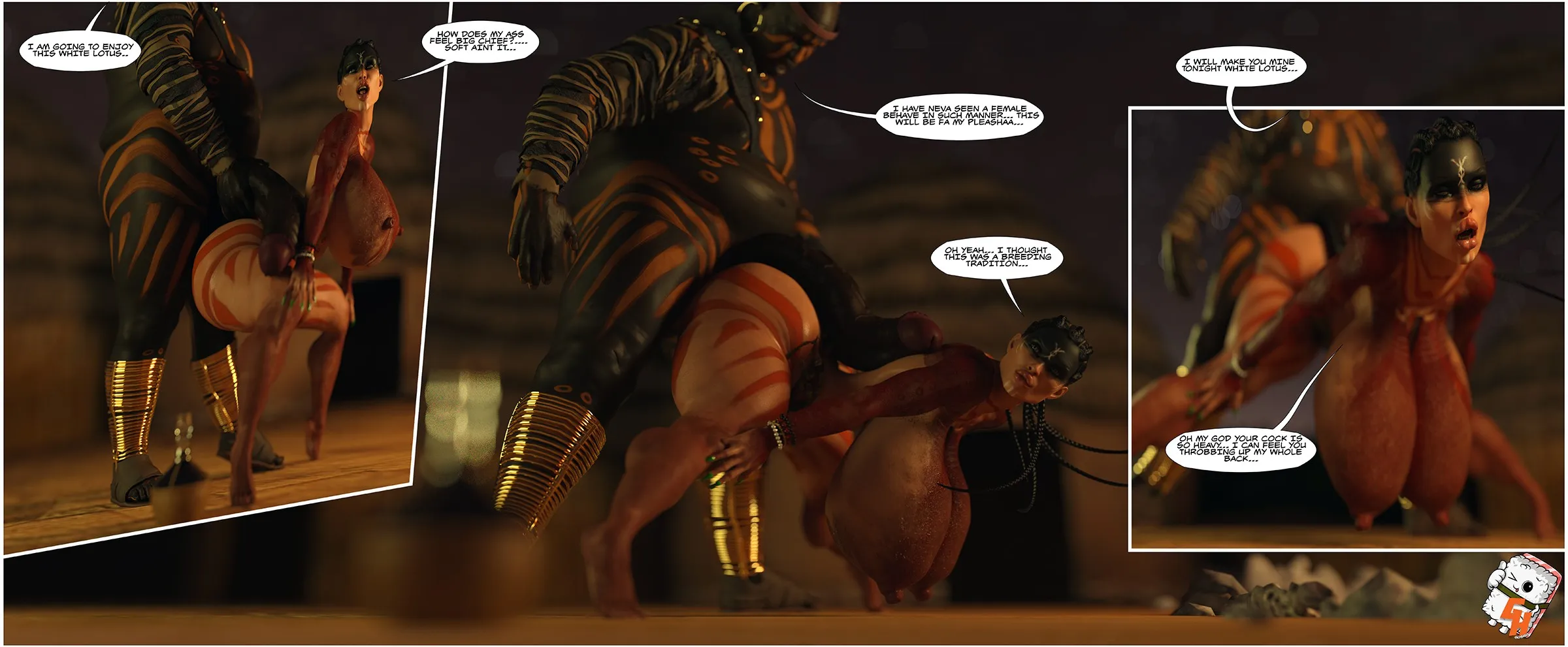 Double trouble [GashouseSushiArt] - 2 . White Lutus - The Ritual - Page 29